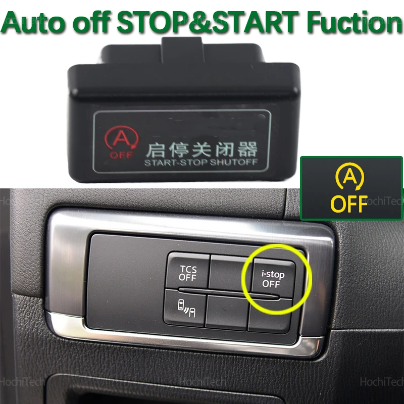 For Mazda CX-5 KE KF 2013-2022 Automatic Start Stop Engine System Off Eliminator Device Control Sensor Plug Stop Canceller Wire