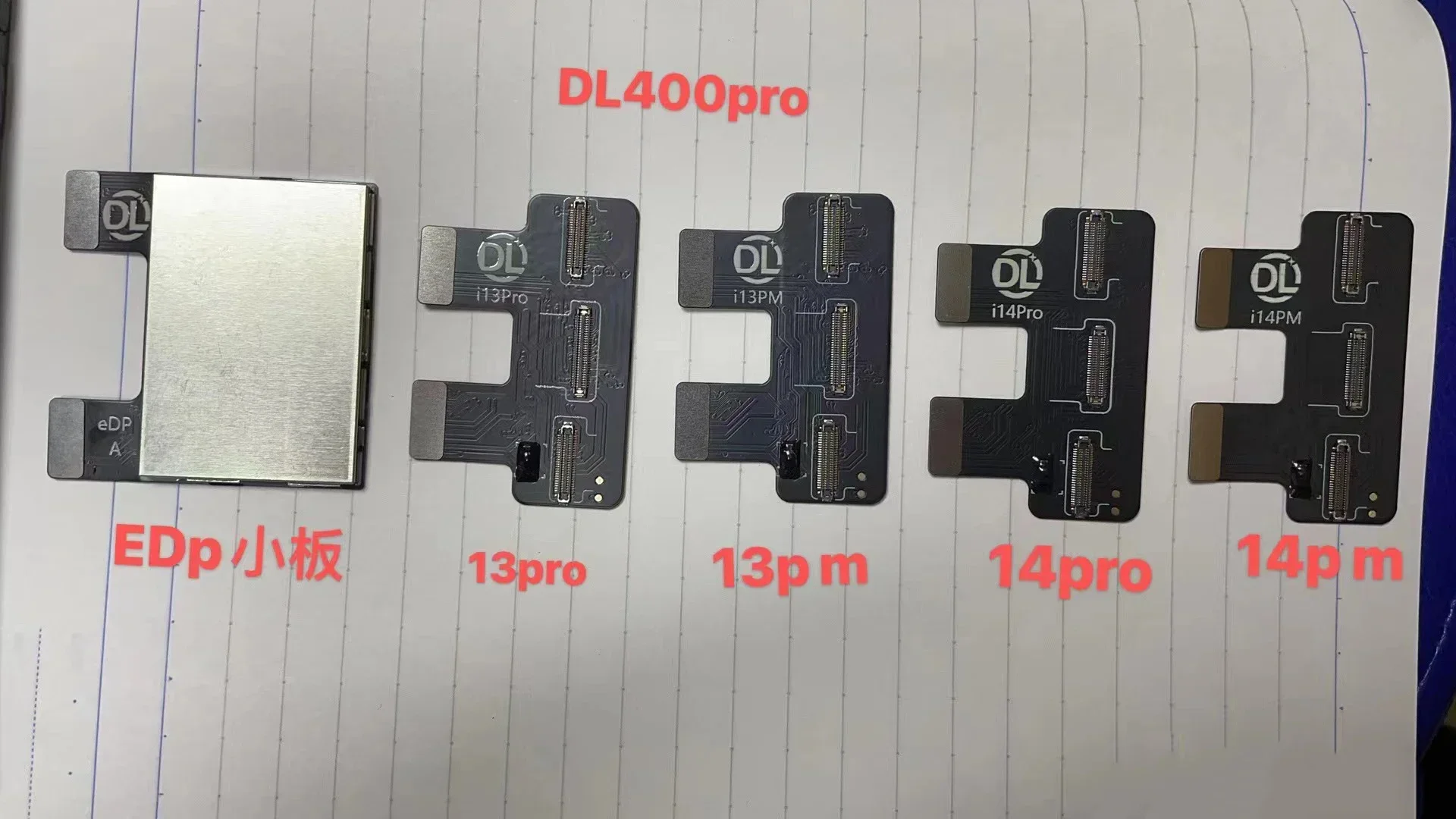 Newest DL400 Pro LCD Screen Testing Flex Cable for iPhone 13pro 13promax 14pro 14promax LCD Display Touch Screen Test Cable