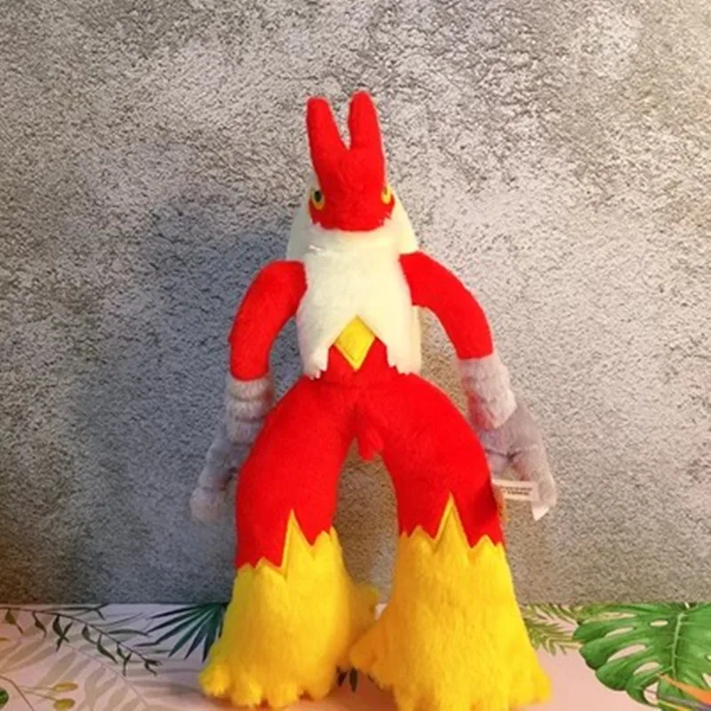 

Мягкая Плюшевая игрушечная кукла Pokemon Blaziken, подарок для ребенка