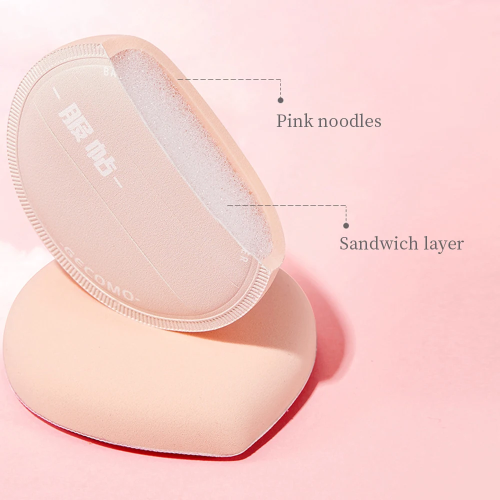 Gekomo Zacht Poeder Puff Vergroot En Verdikt Huidvriendelijk & Droog En Nat Gebruik Marshmallow Spons Luchtkussen