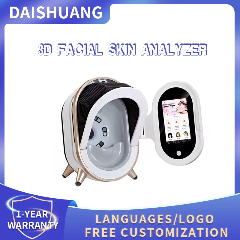 Facial Skin Analysis System Magic Mirror Machine M9 Facial Tester Skin 3D Camera Analyzer Ai Recognition Scanner Beauty Salon