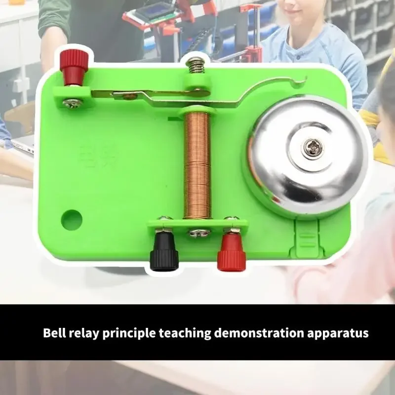 Electric Bell Experiment Device Adjustable Relay Principle Teaching Tool Physics Electrical Learning Equipment