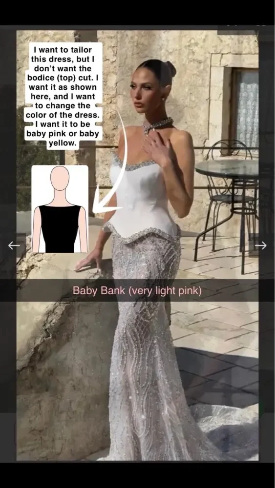 

Customized formal dress 1