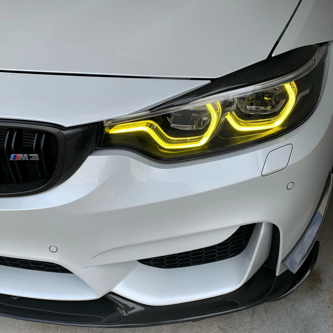2018 bmw f80 m3 f32 f82 m4 f36,7493229用の色とりどりのタッチLED