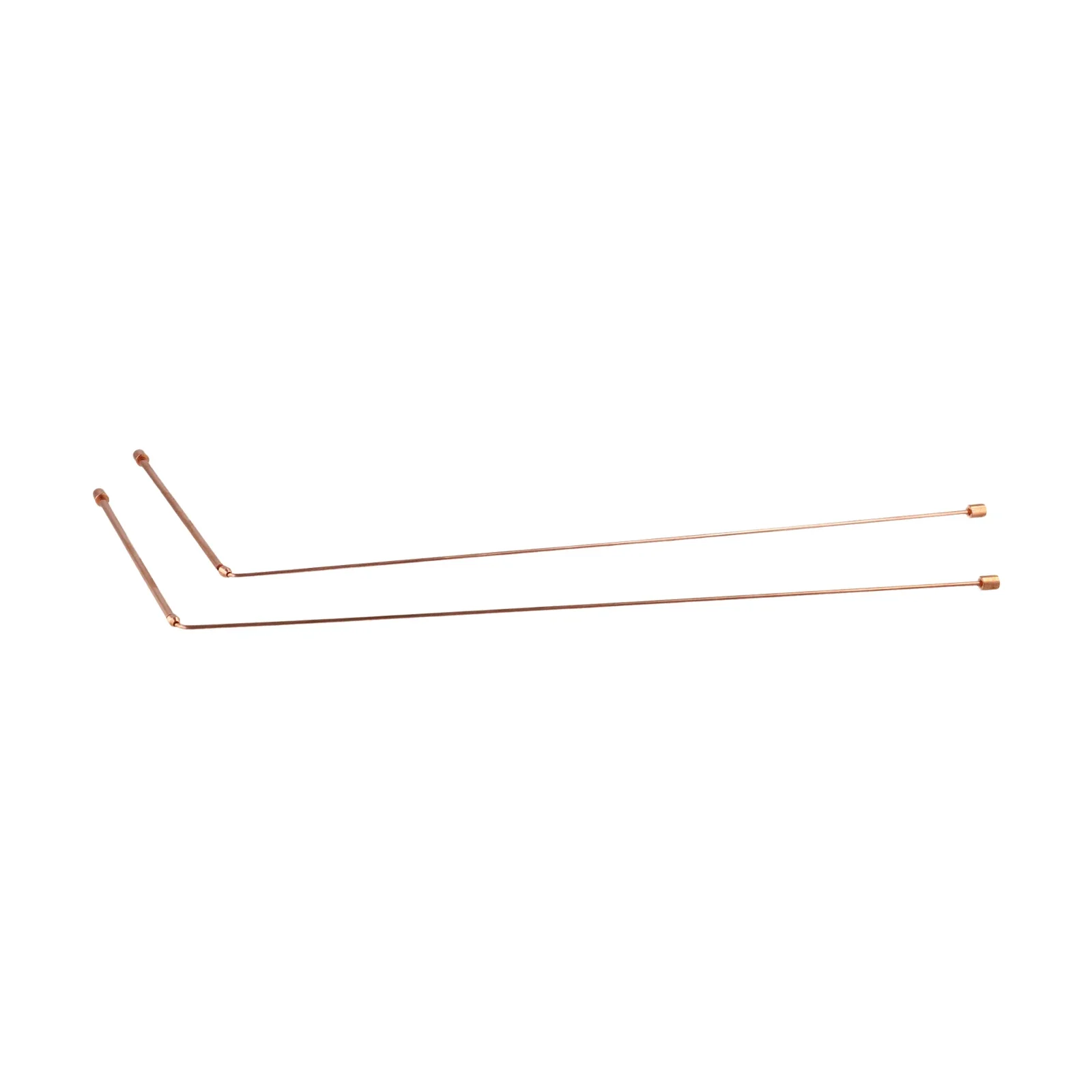 Copper Probe Rod For Water Finding Detector Gold Mining Tool Copper Detector Rod 99.9 Copper Material Compact Design