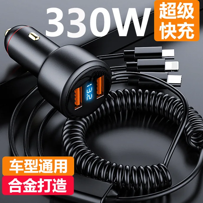 carregador-de-carro-100w-com-3-portas-adaptador-de-tomada-de-isqueiro-com-carga-super-rapida-5a-66w-e-carga-flash-65w-ideal-para-carros
