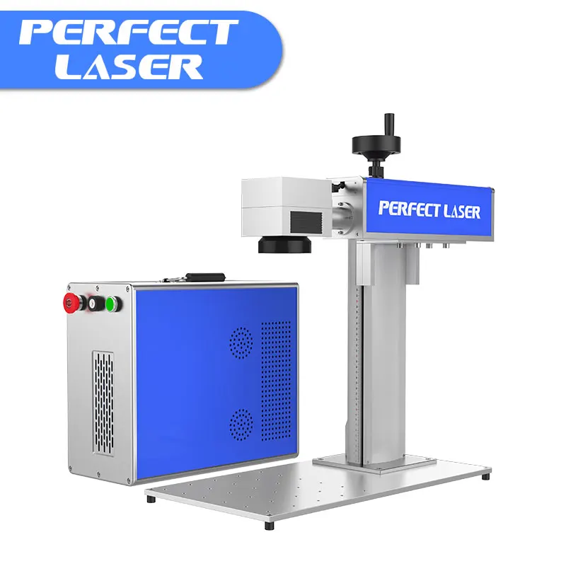 

Perfect Laser 110*110mm China Manufacture Direct Price Fiber Laser Marking Machine On Metal/Plastic