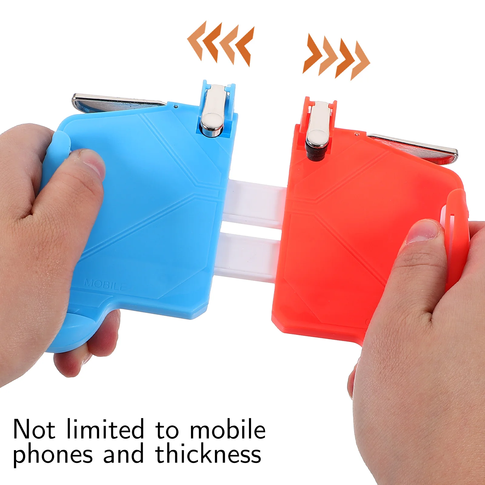 

Mobile Game Trigger Controller Lightweight Portable Adjustable Triggers for Phone Gaming Experience Smartphones-Compatible