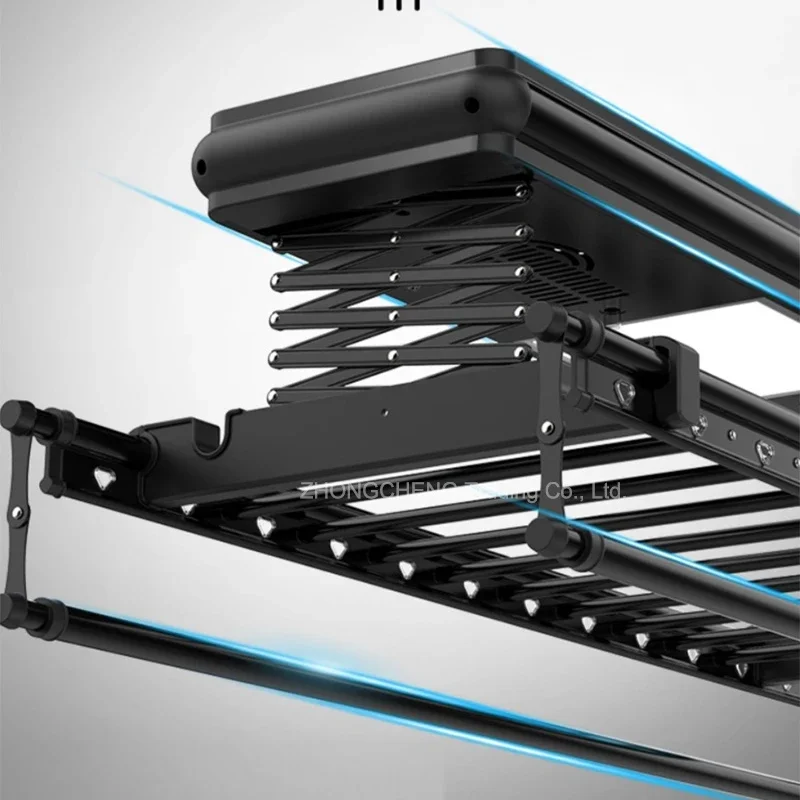 Stendino elettrico sollevamento intelligente balcone telecomando stendino palo di asciugatura telescopico domestico