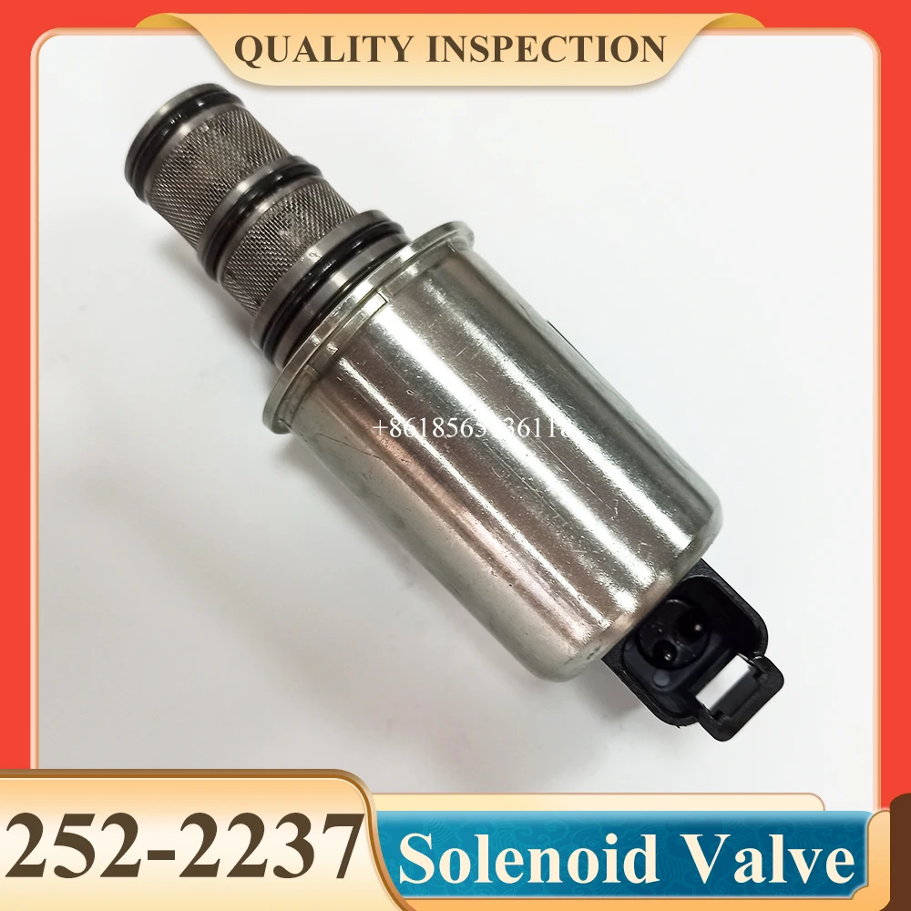 Elettrovalvola 252-2237 2522237   24V per 120M 140M 953D 963D 973D C6.6 Gruppo valvola motore-solenoide