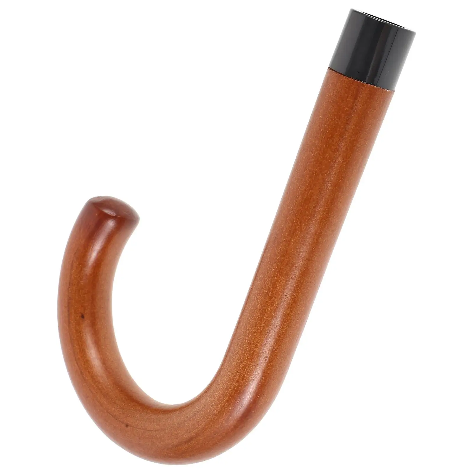 

Umbrella Handle Accessories Replaceable Foldable Parasol Parts Small Grip 14mm Curved Wood Handles for Repair Fits Most