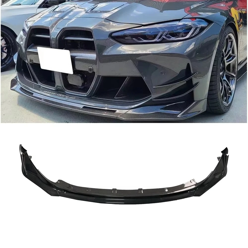 

Carbon Fiber V Style Front Bumper Lip for M3 G80 M4 G82 Front Splitter
