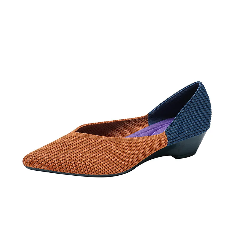 Women's Wedge Heel Slingback Pumps Casual Shoes