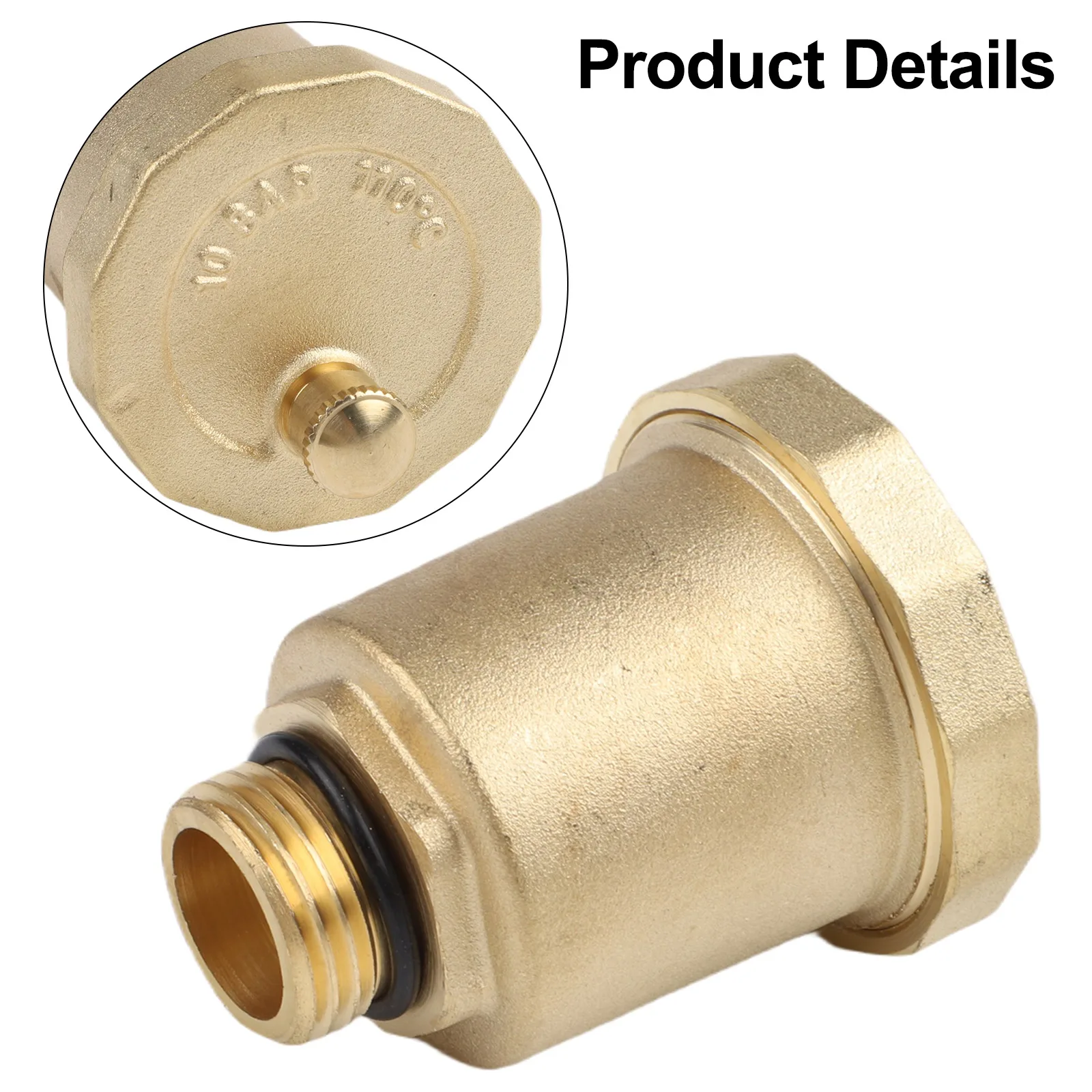High Pressure Float Valve Water Discharge Prevention No Water Discharge Brass Float Valve Reliable Functionality