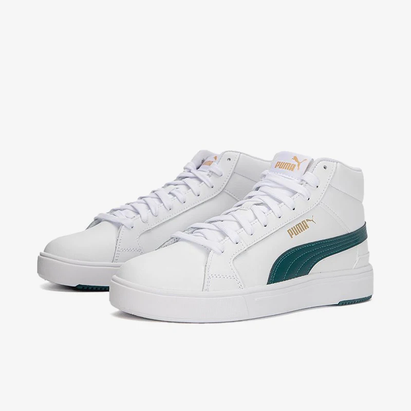 

Puma genuine Smash v2 Mid unisex mid top casual board shoes 382095-04