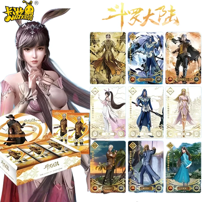 

KAYOU Genuine Douluo Continent Series Exquisite Card Games, Anime Peripheral Enthusiasts Collect Toy Cards, Original Boxes