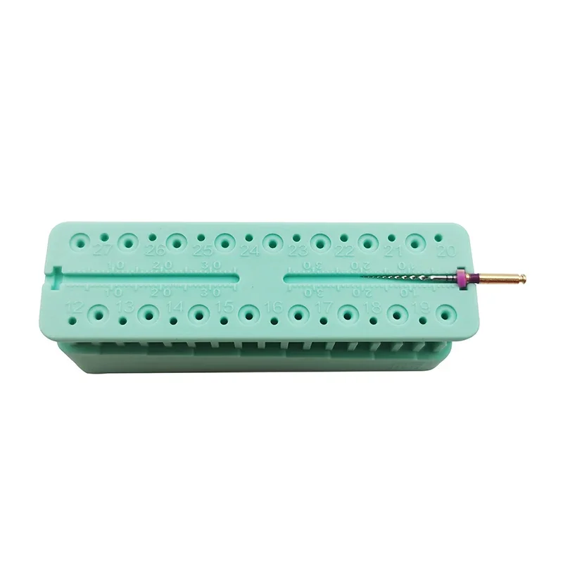 

1Pc Green/blue Dental Plastic Mini Endo Measuring Endodontic Block Files Autoclavable Dentist Instrument Ruler Equipment
