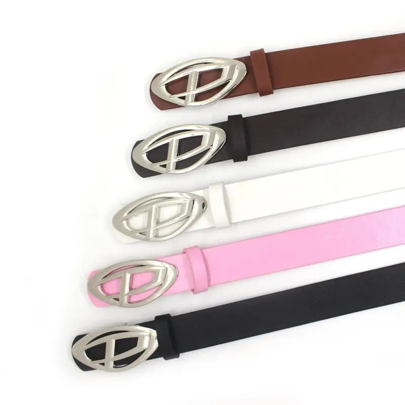 New Belt Personality Necessary Wardrobe Women's Belt Clothing Accessories D-button Head Belt New Fashion Must Have Trendy Belt