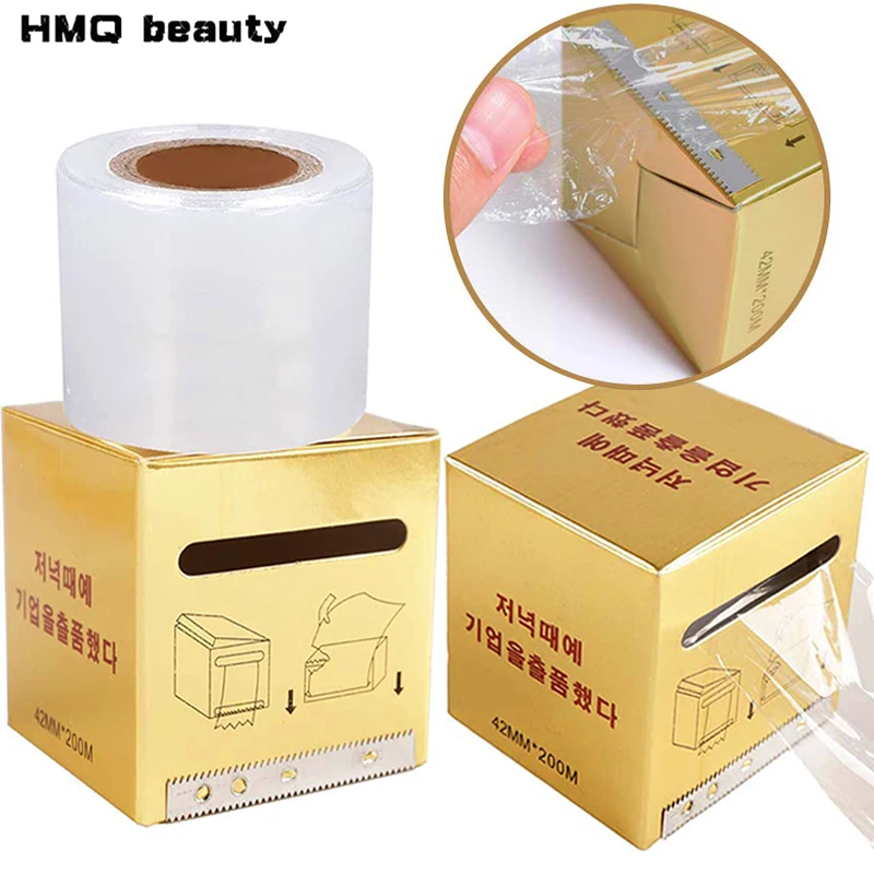 

3/1Rolls Disposable Eyebrow Tattoo Plastic Wrap Preservative Film for Permanent Makeup Eyebrow Accessories Beauty Tool for Salon