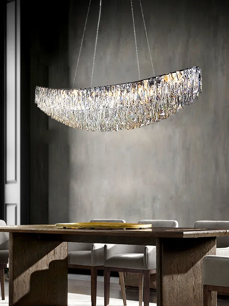 

Light luxury Restaurant Pendant Lights Modern Designer Home Decor Lighting Fixture Hanging Lamp for Ceiling Dimmable LED Lustres