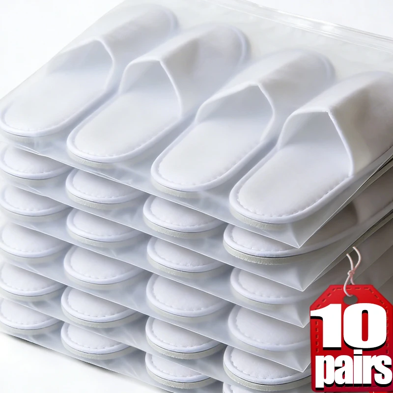 

Одноразовые тапочки для отелей и гостевых домов, утолщенные, для использования в помещении, противоскользящие, для приема гостей