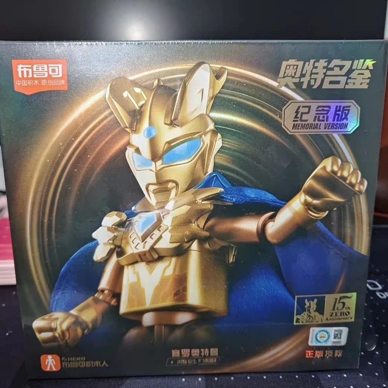 

Новый Blokees Ultraman Ultraman Zero, мемориальная версия на 15-летие, сборная фигурка, сборная коллекция Sairo, ограниченный подарок