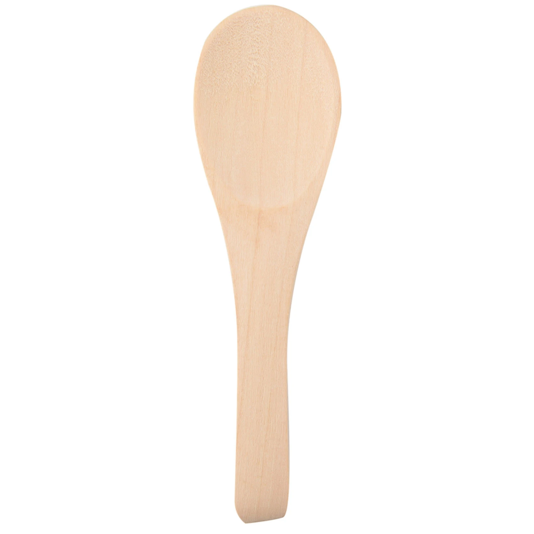 A96K-25Pcs Mini Handmade Wooden Spoon Ice Cream Sugar Jam Honey Coffee Teaspoon Kitchen Condiment Salt Mustard Spoon
