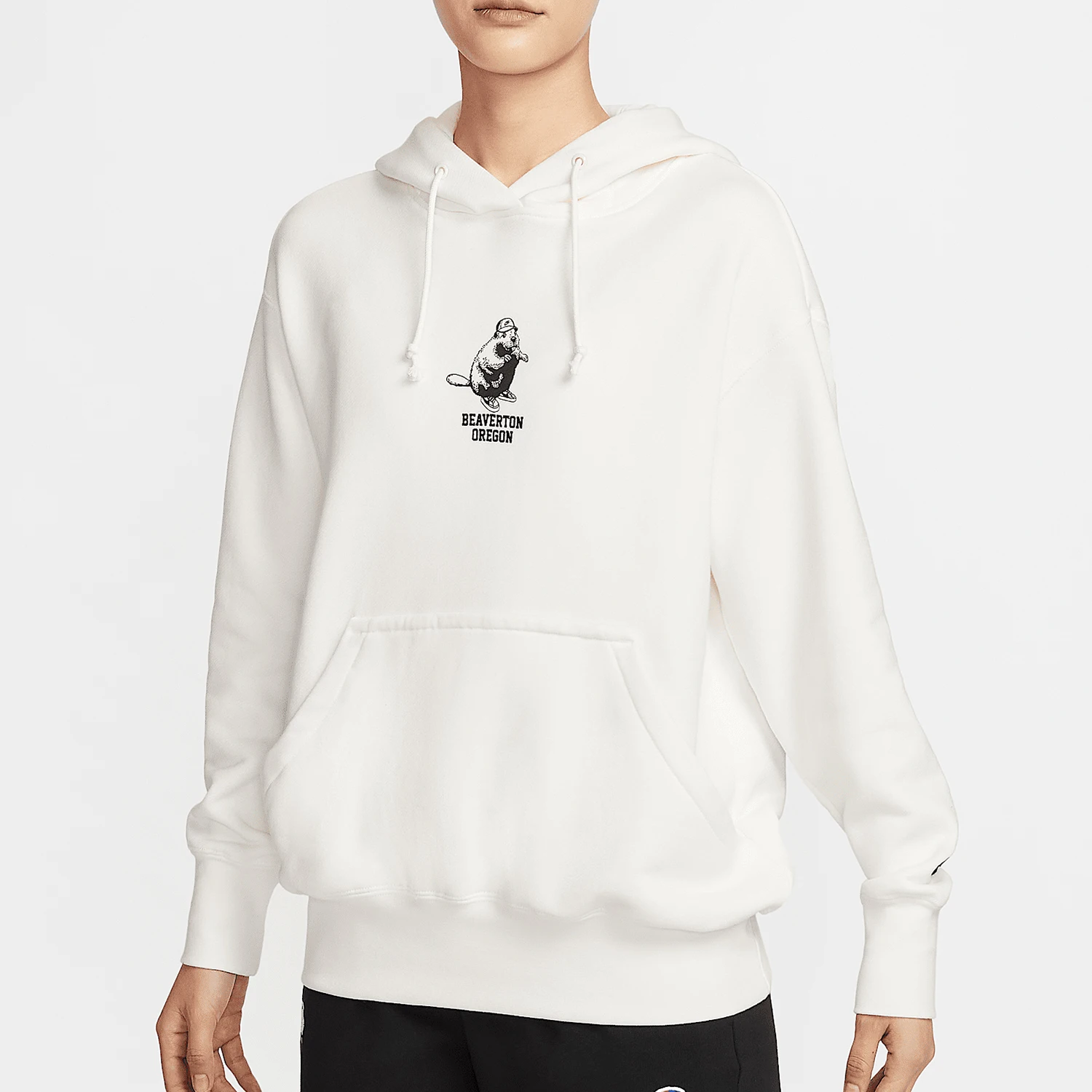 Nike Authentic New Women's Loose Sports Pattern Hoodie HV1743-133