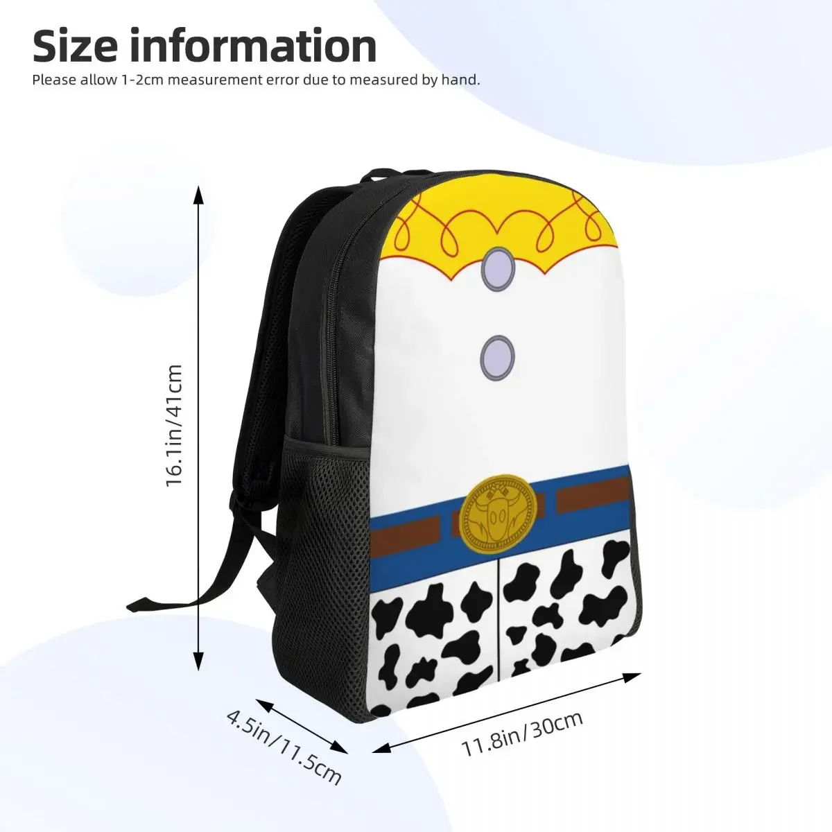 Custom Anime Toy Colour Backpack for Men Women Water Resistant School College Cartoon Movie Bag Printing Bookbag