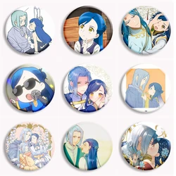 Ascendance Of A Bookworm Anime Button Pin myne's Crest Cartoon spilla Badge Bag accessori gioielli Fans Collect Friends Gifts