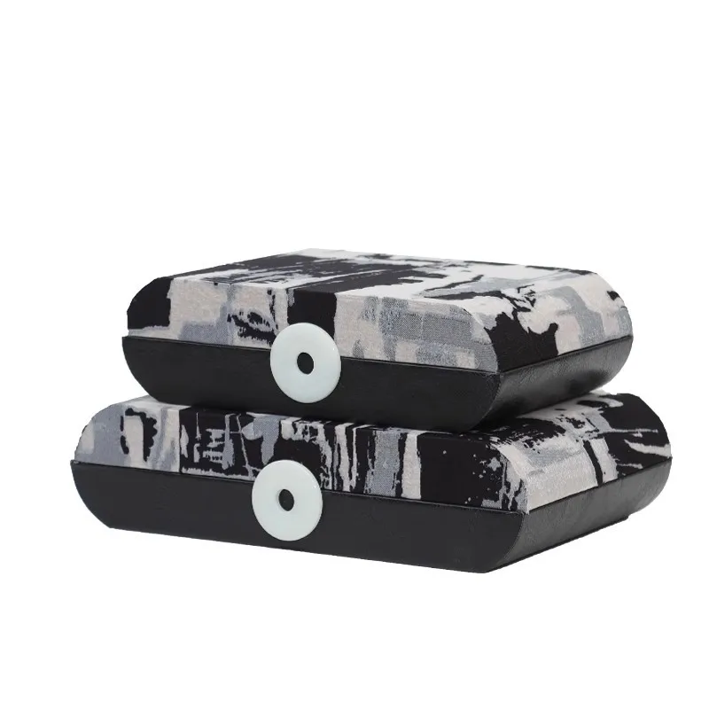 Storage box jewelry simple high-end sense home soft decoration ornament desktop