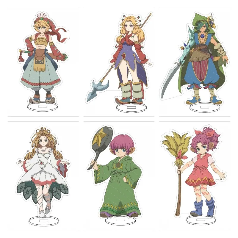 15CM Game Emergence Of Excalibur Anime Figures Cosplay Acrylic Stands Model Plate Desk Decor Creative Standing Sign Xmas Gift