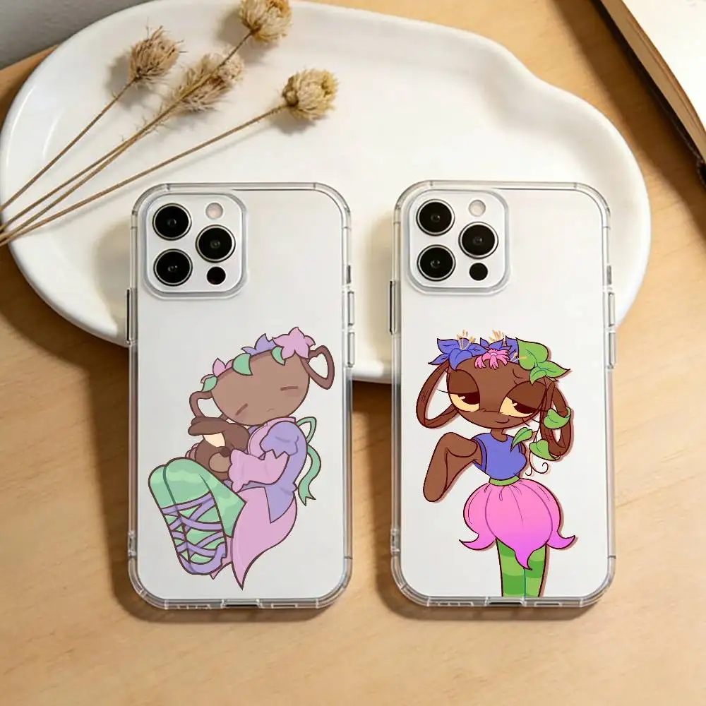 

B-Bassie Art Dandys World Phone Case For iPhone 17 16 15 14 13 12 11 Mini Pro Max Plus Transparent Cover