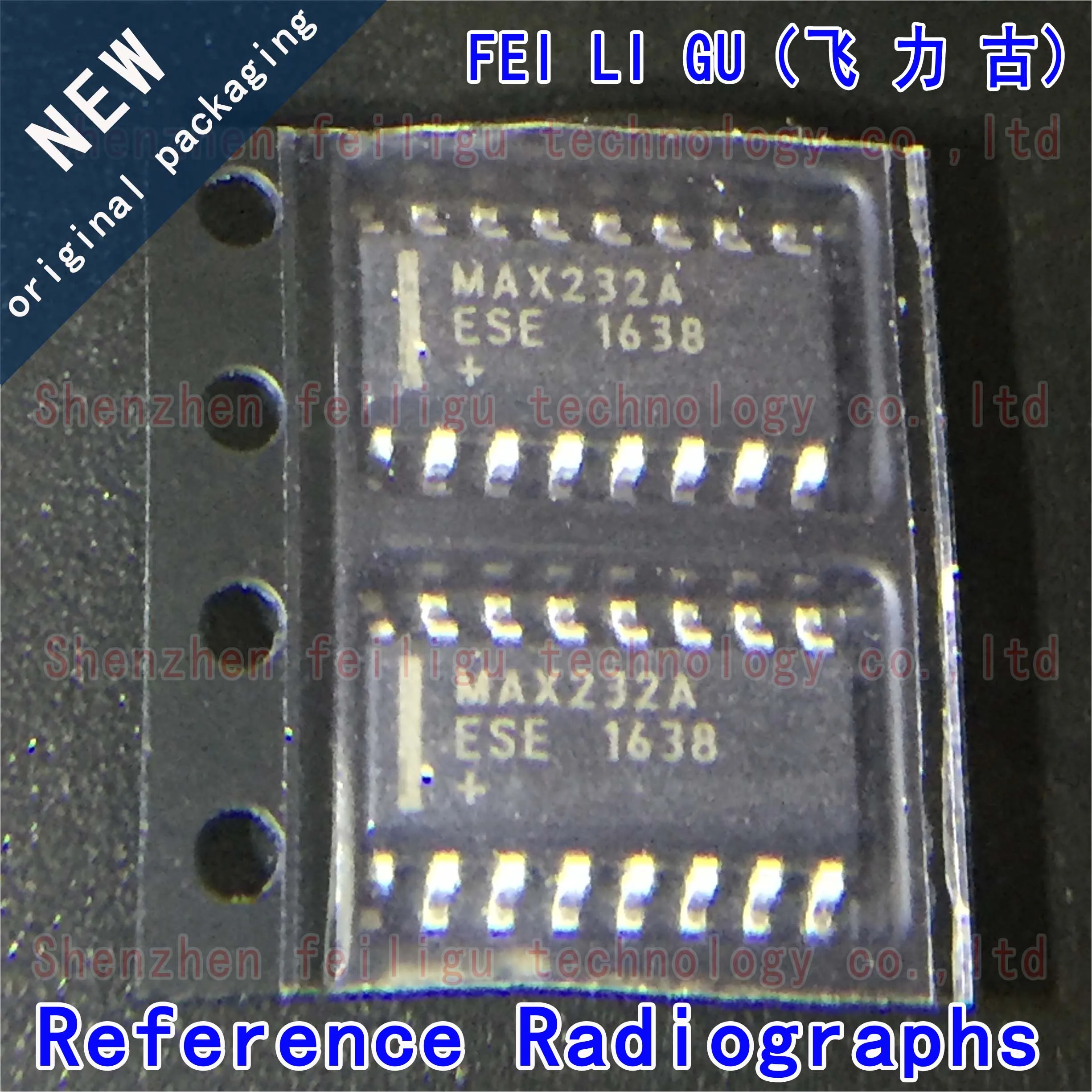 

1~30PCS 100% New original MAX232AESE+T MAX232AESE MAX232A MAX232 package:SSOP16 RS232 driver/transceiver chip