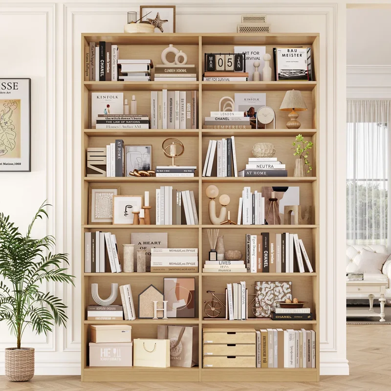 Library Office Book Shelf Wooden Bookshelf Office Furniture Custom Cabinets Modern Office Cabinet File Storage Cabinet