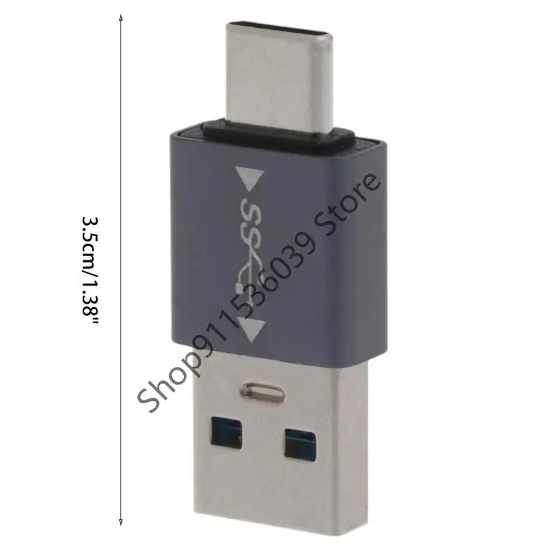 محول USB3.0 إلى USB C ذكر إلى ذكر لمزامنة البيانات والشحن من النوع C لجهاز Macbook Samsung Xiaomi Huawei