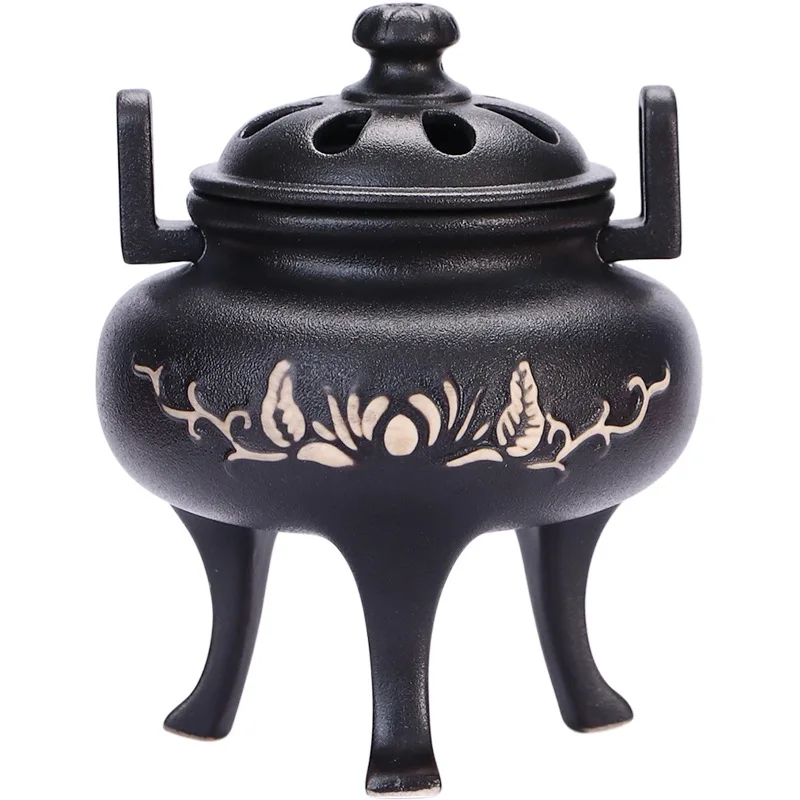 Ceramic anti-scalding electric incense burner Electronic incense burner Household indoor adjustable temperature regular plug-in