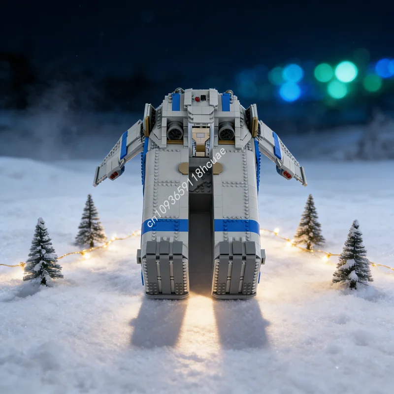 

1633pcs MOC Space Marine Caestus Assault Ramp MkII Icons Model Building Blocks Construction Christmas Gifts Toys Education Brick