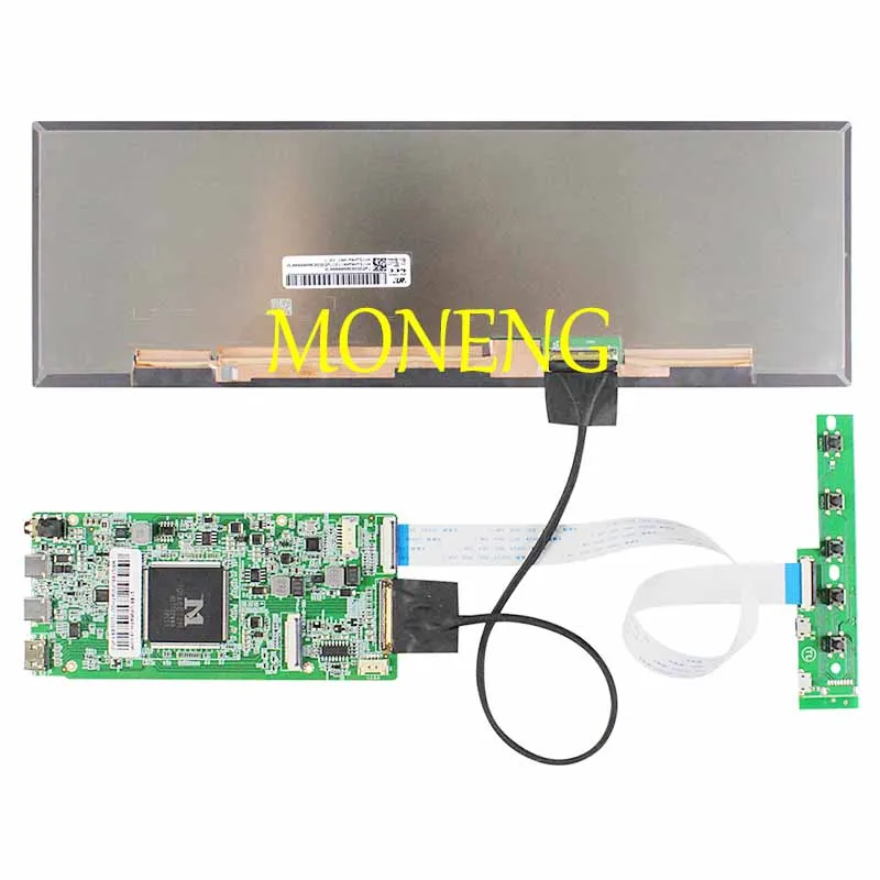 Original BOE 12.7 Inch NV127H4M-NX1 LCD Display Resolution 2880x864 IPS Bar Secondary Display Supermarket Long Strip Screen