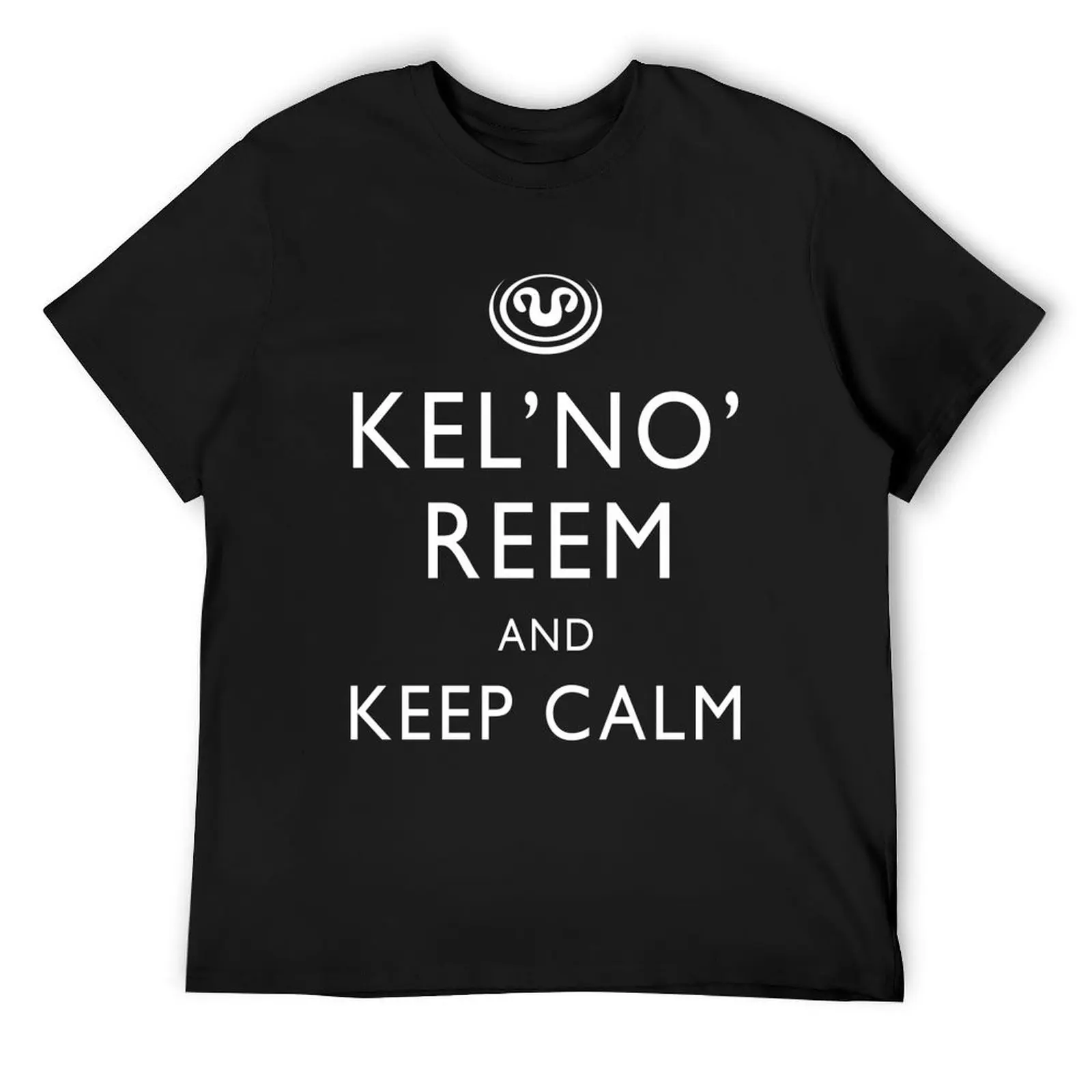 

Kel_No_Reem and Keep Calm T-Shirt plain tops street wear men tshirt