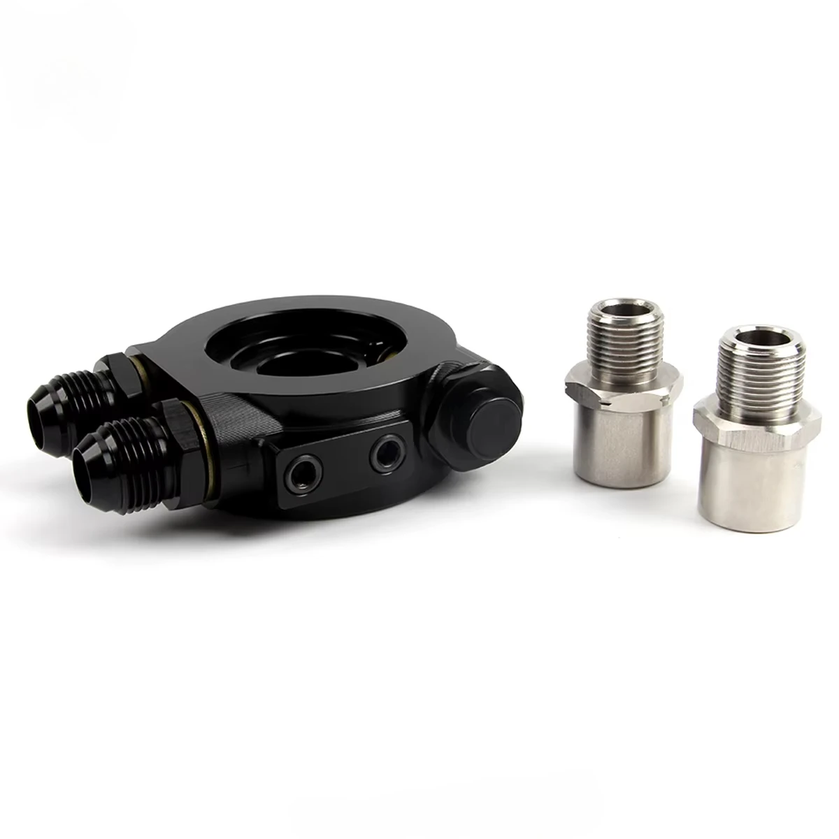 Thermostat Engine Oil Cooler Adapter Plate, Suitable for Retrofit Cooling Systems of 350Z, 370Z, G35, G37