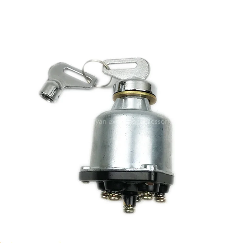 FOR XCMG for XiaGong for Lovol for Sany for Longgong Pipe Ignition Switch Starter Key Electric Door Lock Forklift