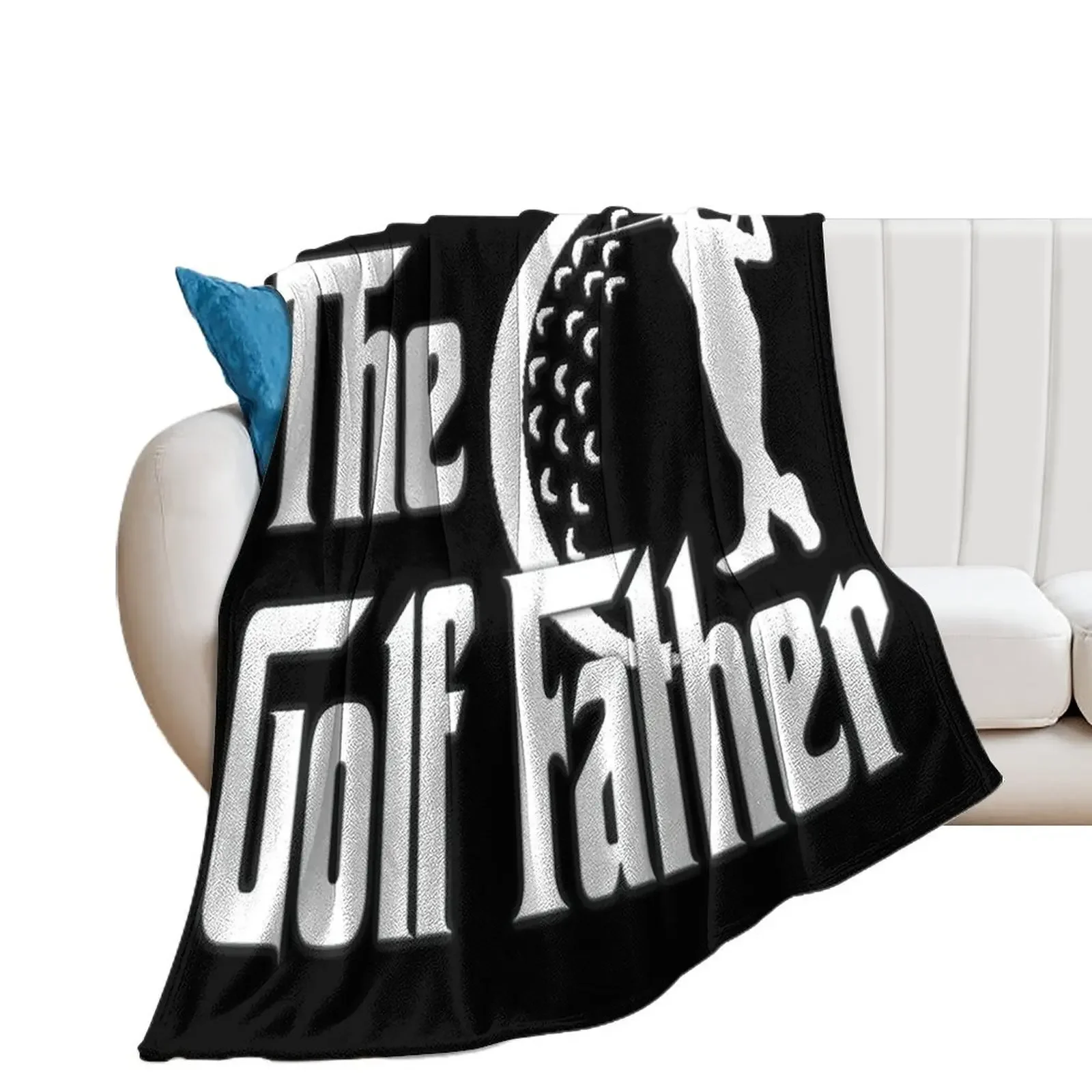 

The GOLF FATHER - FATHERS DAY Design - The Best Golf DAD - Best gifts for father, grandfather, daddy, papa, grandd Throw Blanket