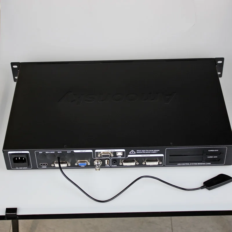 Outdoor Digital Display Davertising Led Screens Video Processor MVP300WR Support Mobile Screen Projection and Remote Control