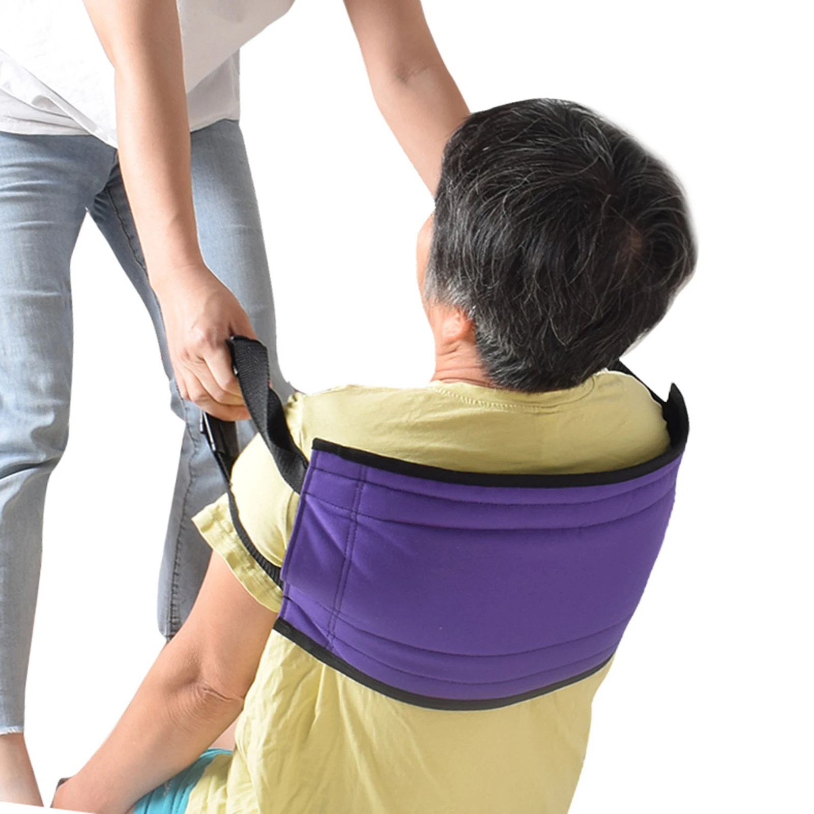 Padded Bed Transfer Nursing Sling Lifting Aids Gait Belts Auxiliary Products Safe Assist Handle for Moving Helper Disabled