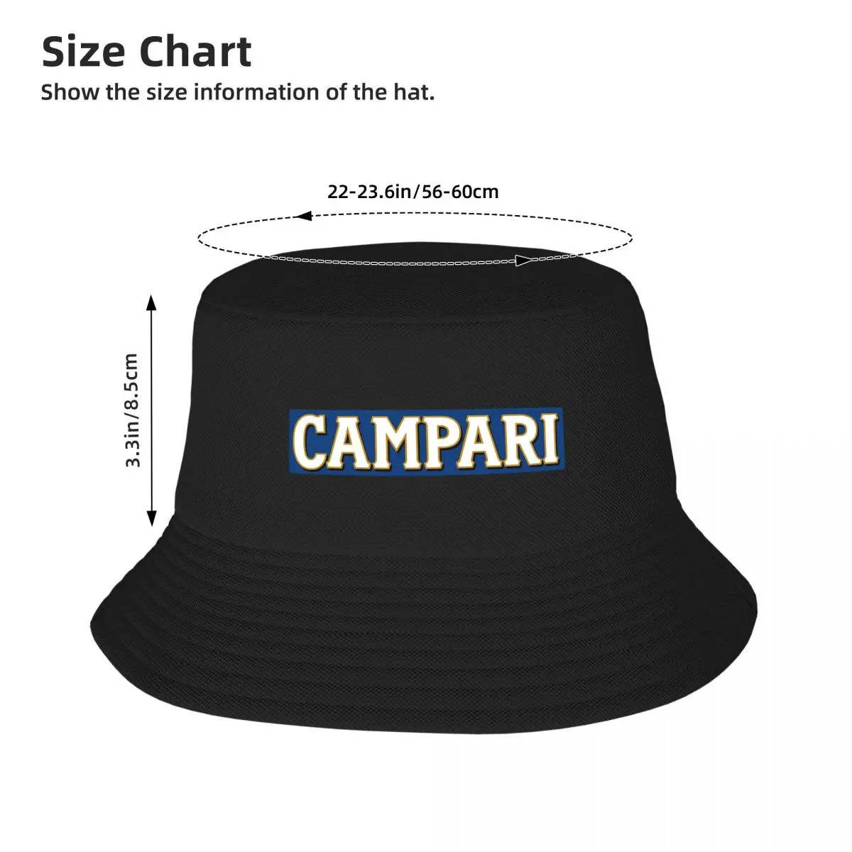 Campari Bucket Hat Panama For Man Woman Bob Hats Reversible Fisherman Hats Summer Beach Fishing Unisex Caps