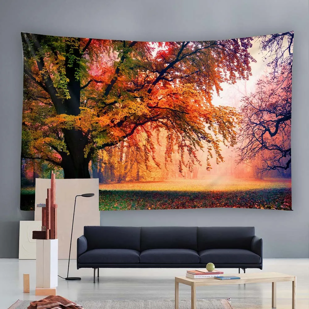 

Mangrove tapestry with multiple patterns and sizes, home decoration wall hanging, landscape aesthetics, art background fabric