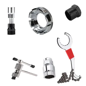 Bộ dụng cụ sửa chữa xe đạp, loại bỏ vô lăng, bộ ngắt mạch hiện tại, máy chiết xuất, chìa khóa xe đạp, hỗ trợ băng cassette, bộ trích xuất bộ 8 Trình chiết hiện tại xe đạp bán hàng chính - №3