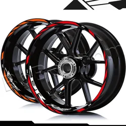 CBR RR Casting Moto Wheel Sticker, Jante Decal, Stripe Accessori, Hornet 250, 600, 900, Csell400, 600, 650, 1000, 17