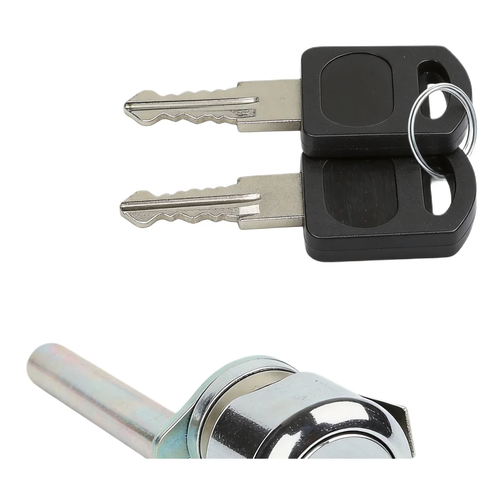 Metal Cabinet Lock with Triple Lock Mechanism for Enhanced Security File Cabinet Lock with 2 Keys for Office Use